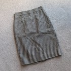 J. Crew Wool Blend Houndstooth Pencil Skirt Office Preppy  Fall Winter US 8 — photo 1