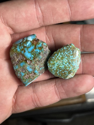 Red Spiderweb Kingman Turquoise High Grade 151.4g Pyrite Polychrome Rough Gem AZ - Picture 11 of 23