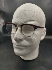 Shuron Eyeglasses 12K GF Frames ONLY 44-22 6 1/4 Cable Temples  Case