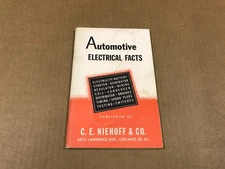 Vintage Automotive Electrical Facts - C.E. Niehoff & Co.