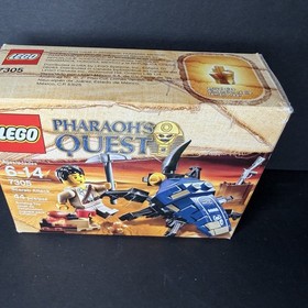 LEGO Pharaoh's Quest: Scarab Attack (7305) 100% Complete +Box & Manual