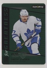 2020-21 Synergy Cast for Greatness Green Achievements /50 Timothy Liljegren 07g7