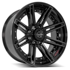 4play 4p08 22x10 Black Rim Fits Gmc Chevy 8 Lug 4play 4p08 22x10 Black Rim Fits Gmc Chevy 8 Lug