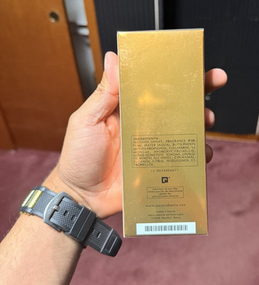 Paco Rabanne 1 Million Eau de Toilette Spray, 3.4 fl oz Regular Size