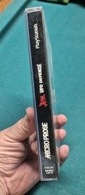 Playstation 1 PS1 X-Com UFO Defense Long Box CASE AND MANUAL ONLY NO GAME