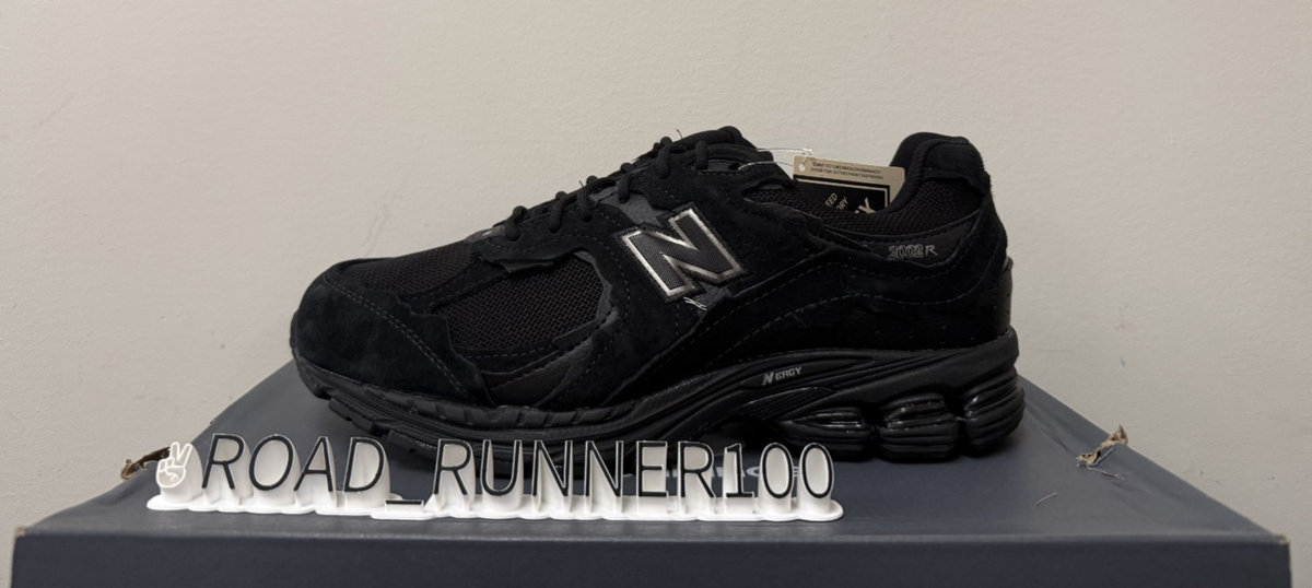 New Balance 2002R Protection Pack - Black - U2002DXB - Size: 8.5 