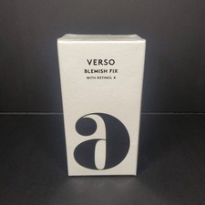 NIB Verso Skincare Blemish Fix with Retinol 8 Niacinamide Turmeric 30ml 1FL OZ