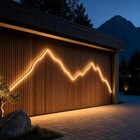 Yescom 20x 2" LED Track Channel 7x10mm Aluminium Mounting Clips for Rope Lights — photo 2