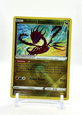 Radiant Eternatus 105/159 Crown Zenith Holo Pokemon Card NM
