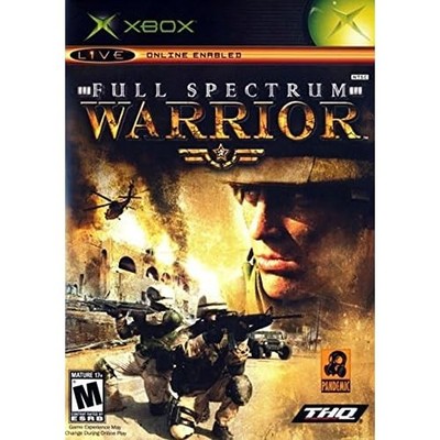 Full Spectrum Warrior Xbox For Xbox Original  Very Good 8E