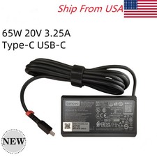 OEM Genuine 65W ADLX65YSCC3A USB-C Type-C Adapter Charger For Lenovo ThinkPad X1