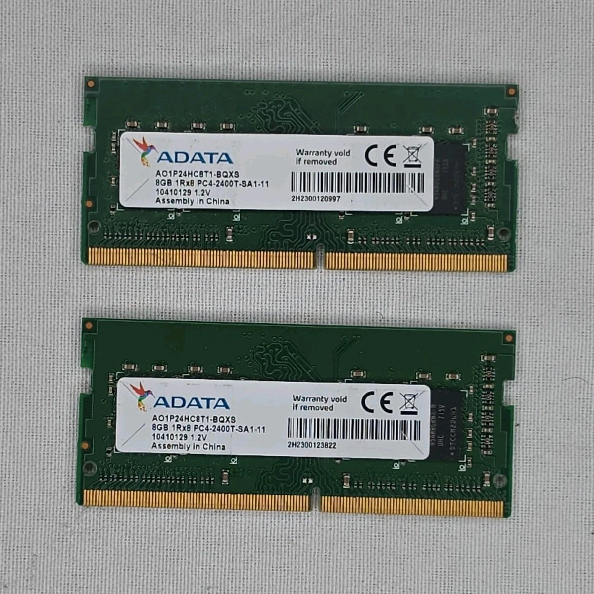 ADATA DDR4 SDRAM Memory (RAM) 2 Modules for sale | eBay