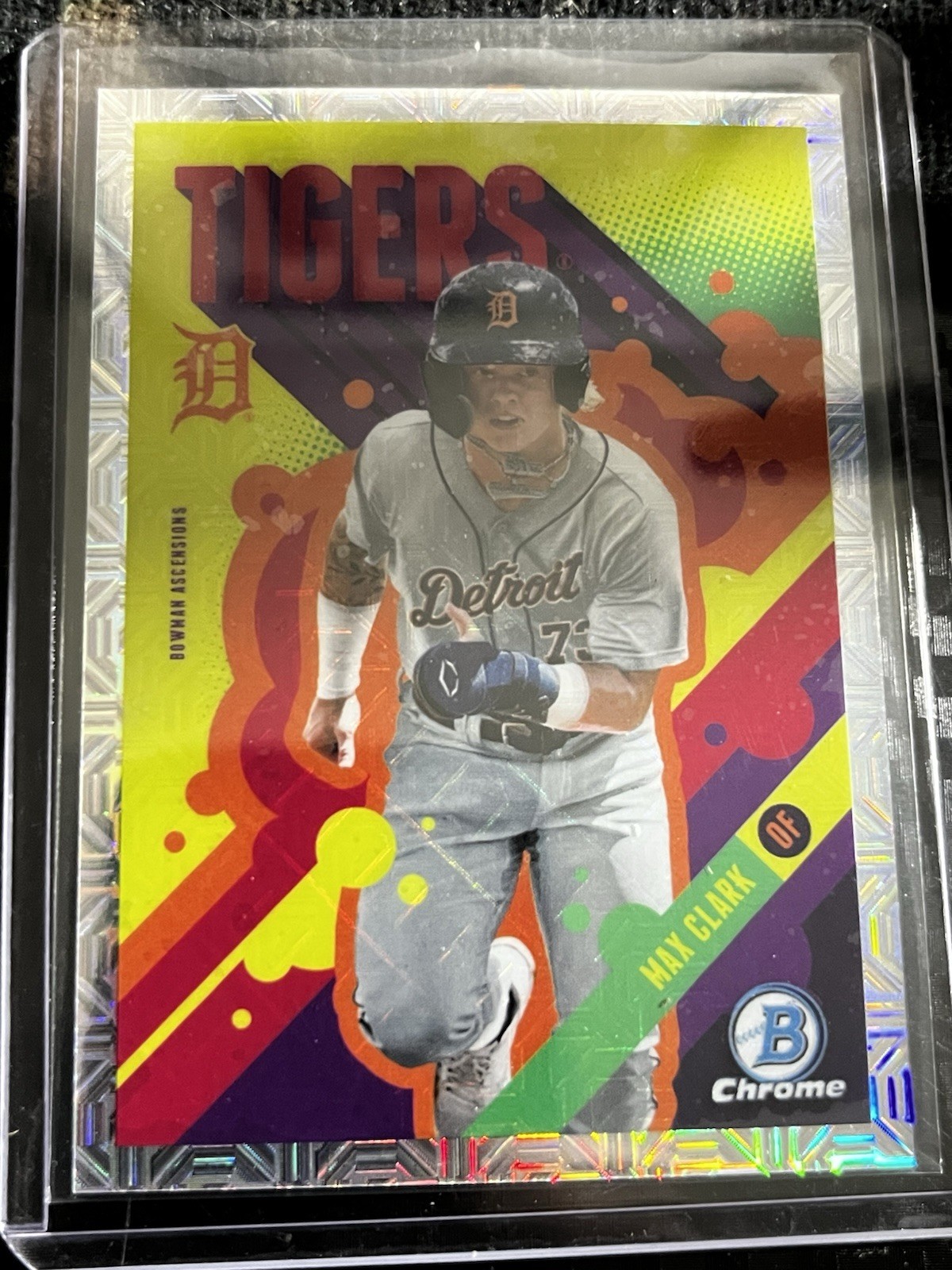 2024 Bowman Chrome - Bowman Ascensions Max Clark #BA-6 Mojo Refractor (RC)