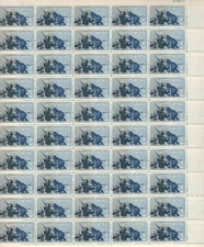 Scott 1180 - Gettysburg. Sheet Of 50. MNH. OG.    #02 1180sh50