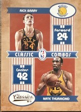 Rick Barry Nate Thurmond Card