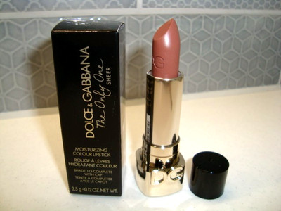 NEU DOLCE & GABBANA THE ONLY ONE SHEER LIPPENSTIFT 3,5g FULL SIZE # 128 SENSUAL TAN