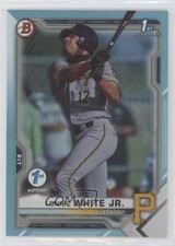 2021 Bowman Draft 1st Edition Sky Blue Foil Lonnie White Jr #BD-28 0q66