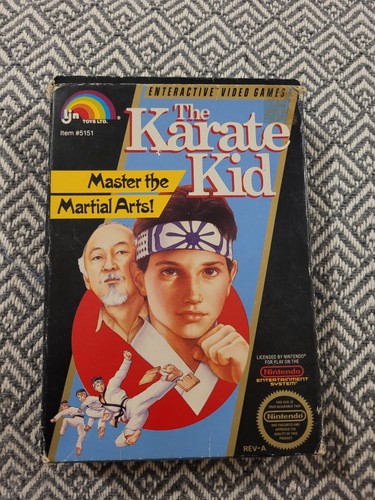 Nintendo The Karate Kid Master the Martial Arts Authentic NES Videospiel getestet