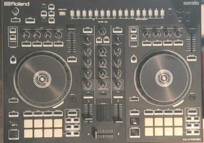 Roland DJ-505 2-Ch 2-Deck Serato Sampler TR-8 16-Pad Controller Black