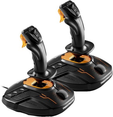 THRUSTMASTER Joystick T16000M FCS Duo Stick Beidhändig nutzbarer