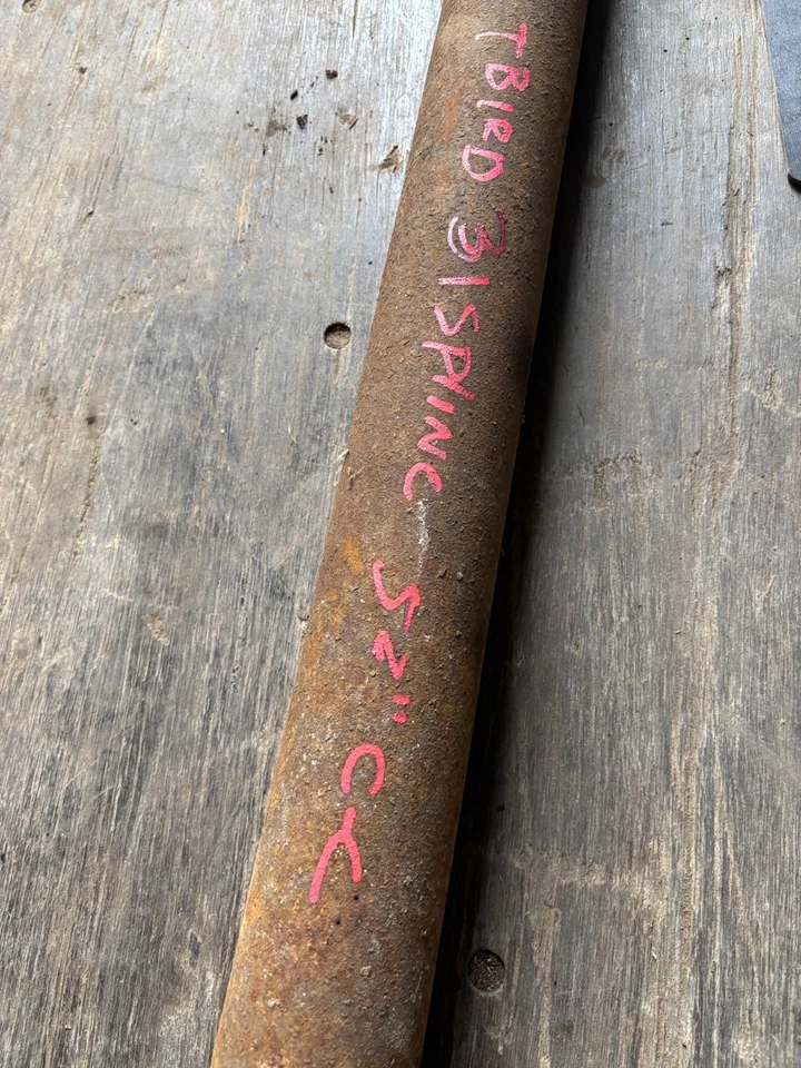 1958 1959 1960 58 59 60 Ford Thunderbird 352 Fe eje de transmisión automático línea de eje de transmisión Foto 3 de 4