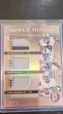 2020 Panini Gold Standard - Newly Minted Memorabilia Triples Henry Ruggs III,...