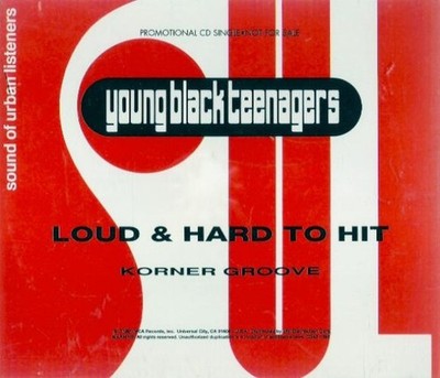Young Black Teenagers - Loud & Hard To Hit (CD, Single, Promo) (Very Good Plus (