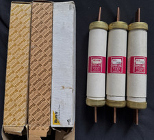 Bussmann RES-100 Super-Lag Renewable Quality Fuse, 100A, 600V Lot Of 3