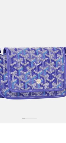 BRAND NEW GOYARD Plumet pouch-wallet Limited Edition Purple Blueberry