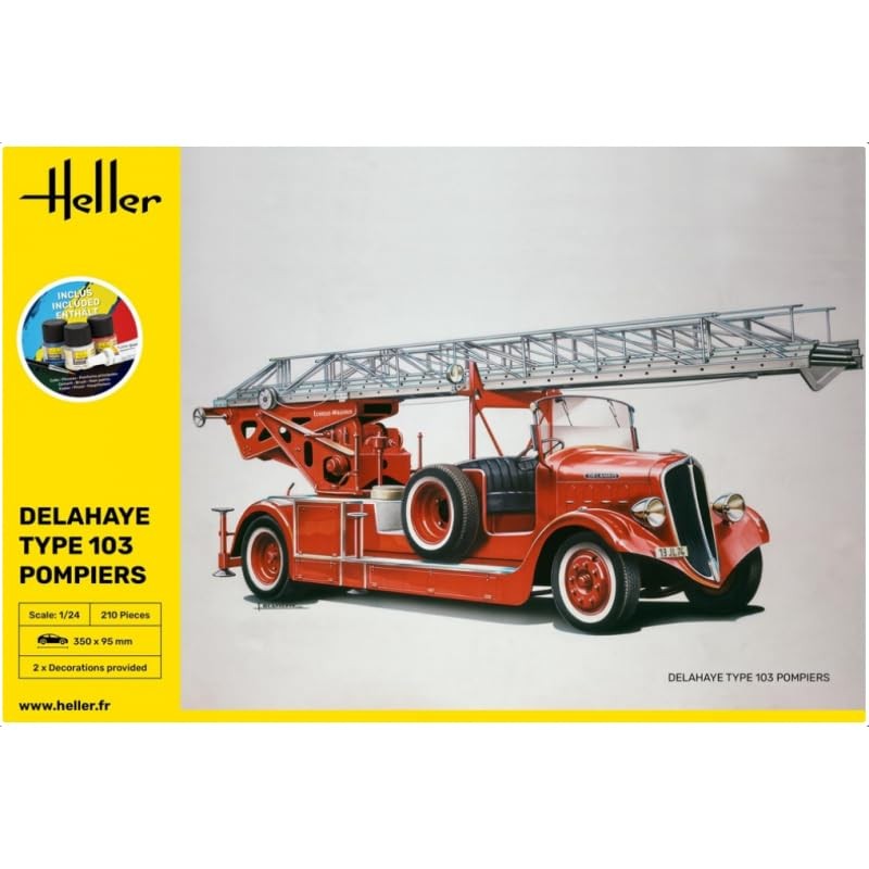 СТАРТОВЫЙ КОМПЛЕКТ heller - 124 DELAHAYE TYPE 103 POMPIERS 923 17090₽