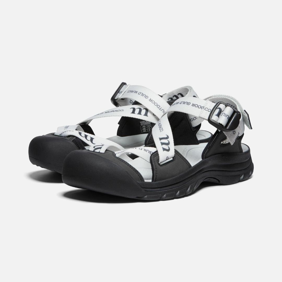 KEEN ZERRAPORT II Sandali Uomo Outdoor Vapor Nero 26 5cm Come Nuovi Collaborazione