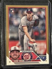 2023 Topps Update Series - Jake Irvin #US224 Gold /2023 (RC)
