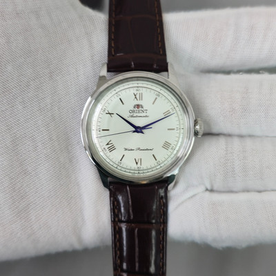 Orient Bambino RA-BB0002S White Dial Automatic 38.4mm New Full Set Men's Watch