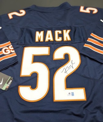 Khalil Mack Chicago Bears Signed Autographed Jersey with COA