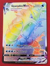  Gyarados VMAX Full Art Secret Rara 207/203 SWSH07 Evolving Skies Holo NM