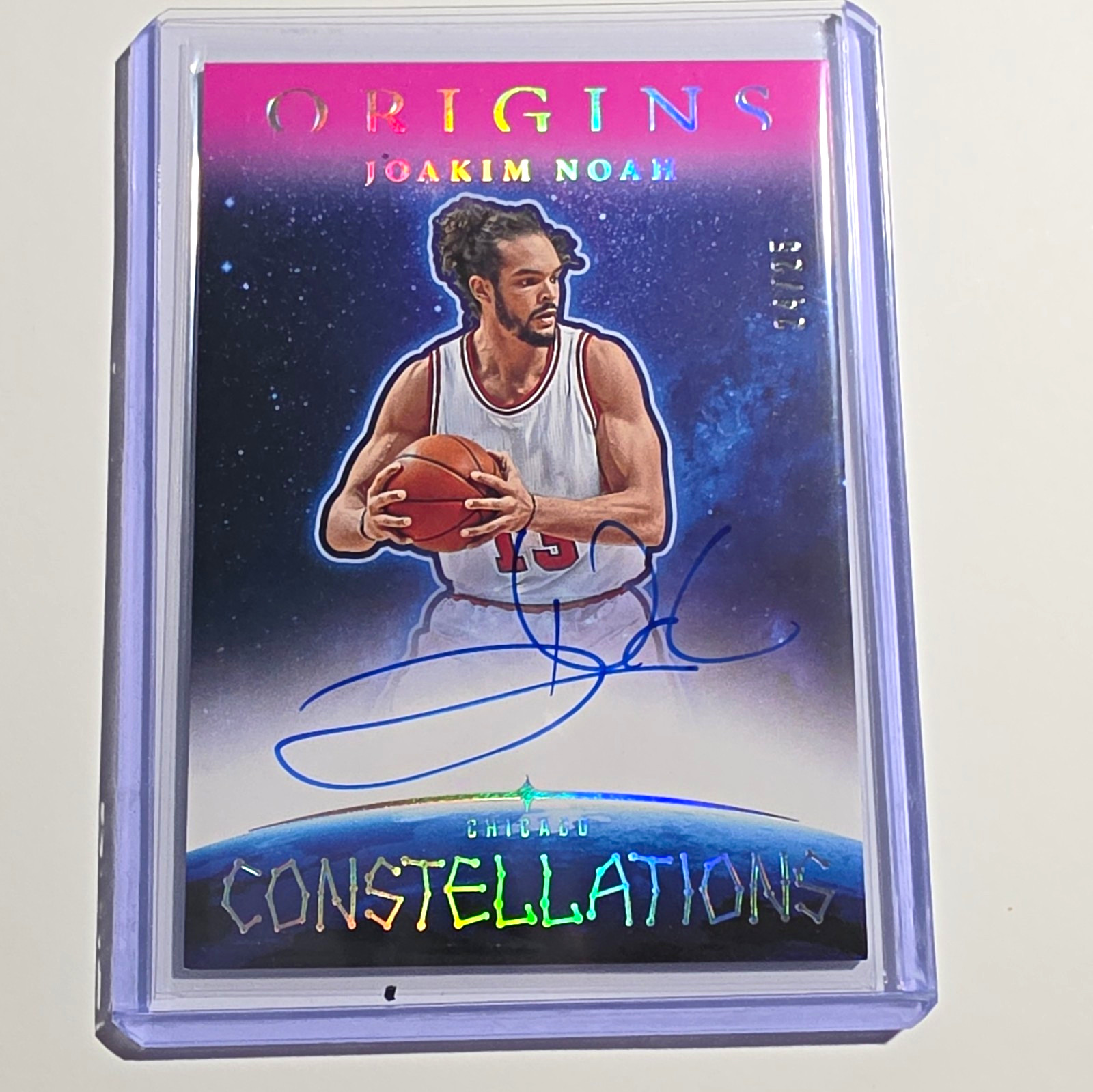 2025-26 Origins Basketball Joakim Noah Bulls Constellations ON CARD Auto /25