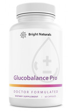 Bright Naturals Glucobalance Pro Dietary Supplement 60 Capsules