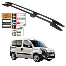 Dachreling für Fiat Doblo Maxi Lang 2010–2022 – Dachgepäckträger Aluminium