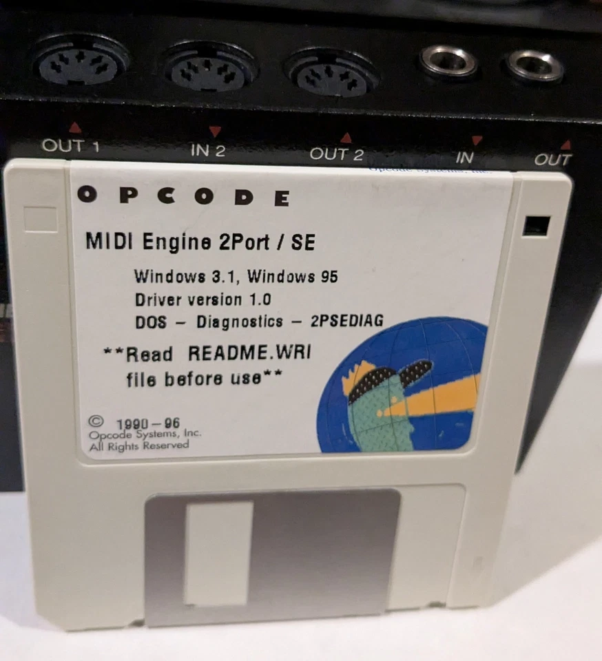 Music Quest MidiEngine 2Port/SE Pro MIDI interface w-AC adapter - Image 4 of 4