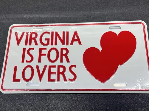 ❤️ Virginia Is For Lovers ❤️ License Plate 