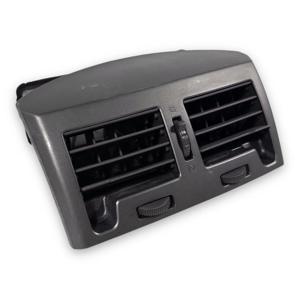 Nissan Máxima 2000-2003 tablero central aire acondicionado ventilación moldura ventilación panel de fábrica gris Foto 2 de 4