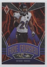 2020 Panini Phoenix Fire Forged Purple 104/149 Ed Reed #2 HOF 0o9k