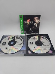 Final Fantasy 8 VIII PS1 CIB W/ Manual - PlayStation W/ NEW CASE & REG CARD