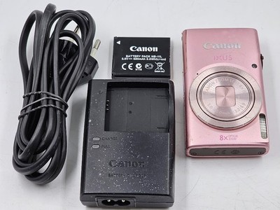 Canon IXUS 135 16.0 MP Digital Camera Pink - Working