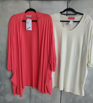 Mona Lisa ,  Damen Kleiderpaket 2 x Gr. 58 60  Shirt Jacke ehemaliger UVP 159
