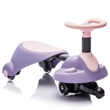 2 in 1 Electric Wiggle Car Kids Ride On Drifting Wiggle Car with Music and Pedal