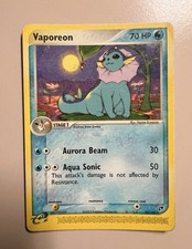 🌊 Pokémon TCG Vaporeon EX Sandstorm 25/100 Rare E Reader Card on eBay