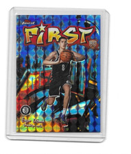 2025-26 Topps Finest First RC Egor Demin Blue Geometric /75