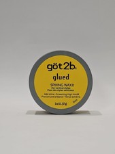 Got2b Glued Spiking Wax Add Shine Screaming High Hold for Vertical Styles 2 oz