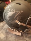 TUA TAGOVAILOA SIGNED MIAMI DOLPHINS FULL SPEED AUTHENTIC HELMET,  VISOR, 3D — photo 2